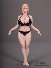 LDDOLL 1/6 Girl Silicone Action Figure Seamless Body Soft breasts -New29XL