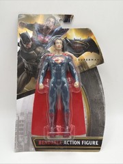 Batman VS Superman Epic Battle Superman Action Figure 2015 Sealed Bendable B8