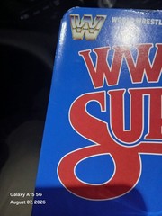 Mattel WWE Superstars Jesse “The Body” Ventura Blue Card Figure + Poster LJN NEW