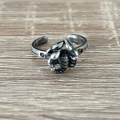 Trygod × Hysteric Glamour Unisex Scorpion Pinky Ring Silver Accessory Japan Used