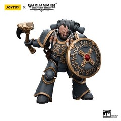 1PCS JOYTOY Warhammer 40K 1/18 Action Figure Space Wolves Grey Slayer Pack Mode