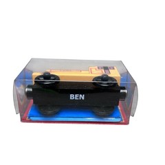 Vintage NIB Thomas Wooden Railway BEN Toy Train Sealed 2001 Red Label