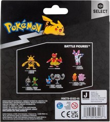 Select Evolution Pokémon 3 Pack: Pichu, Pikachu & Raichu Battle Figures