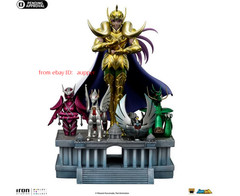 Iron Studios Aries Aries Mu Gold Saints Bds Art 1/10 27cm Statue Figure New
