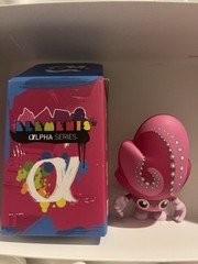 ARTOYZ Element Series Pink Air 3″ VINYL ART FIGURE ~ w/ Box Open Box