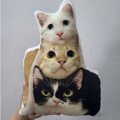 Custom Photo Plush Toy Personalized with Picture Funny Gift Xmas Birthday AM1