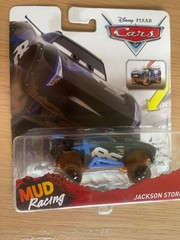 Disney Cars 3 – Mud Racing Jackson Storm Die Cast Toy 2022 Rare Cars 2 Cars 3 !