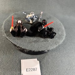 Star Wars Galactic Heroes Darth Vader Sidious Palpatine MagnaGuard Figure Lot