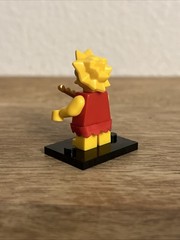 Lisa Simpson W/ Trumpet The Simpsons Block 2” Figure Abs Plastic Toy