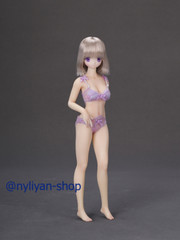 LDDOLL 25M 1/6 Upgrade Elbow No Finger Bone Seamless Silicone Body 12”Figure
