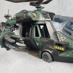 GI Joe Night Attack Chopper 2002 Hasbro Sound Attack Helicopter Vehicle