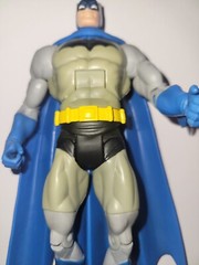 DC Comics Figure Lot: Modern Age Batman, Golden Age Batman, Nightwing