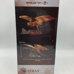 MCFARLANE TOYS GAME OF THRONES HOUSE OF DRAGONS SYRAX NEW IN BOX#23