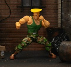 Jada Toys Street Fighter II 6″ Guile Action Figure Official Licensed by Capcom