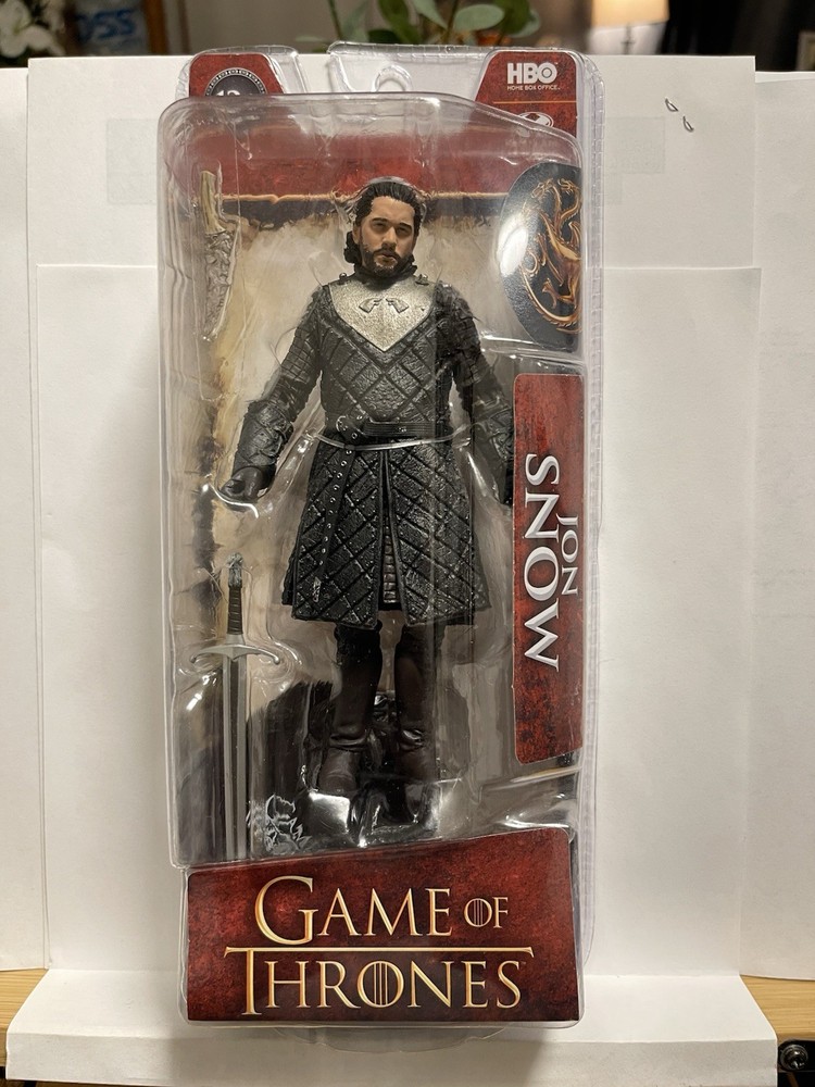 Game of Thrones Jon Snow Action Figure HBO McFarlane NEW Sealed