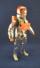 Custom 3D printed GI Joe Astronaut Helmet replacement microphone