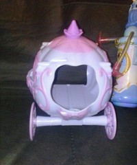 disney princess toys lot of 2 cinderellas carriage and wand cool rare wow cool