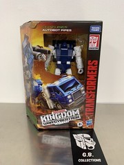 Transformers War For Cybertron Kingdom Autobot Pipes DLX Class New Sealed