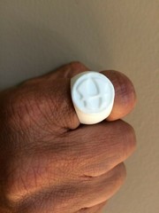 “THE MIGHTY HERCULES” 1960’s REPLICA RING – Yellow Plastic – See Feedback!!