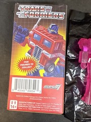 Super7 Transformers Megatron Pink Translucent Chase ReAction Blind Box Figure