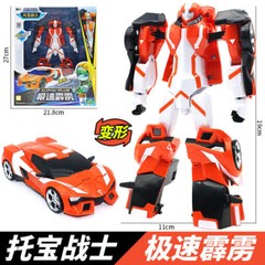 Tobot V Galaxy Detectives 8″ Figure Vehicle Transformer Robot Boy Toy Alpha Plus