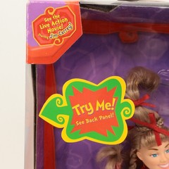 2000 Playmates Grinch Cindy Lou Who with Max the Dog Toys R Us Open Box