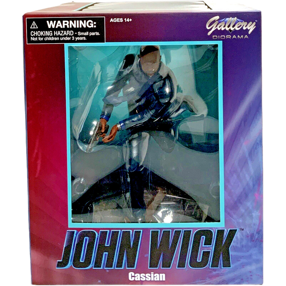 Cassian John Wick Chapter 2 Gallery Diorama PVC Figure Diamond Select Toys