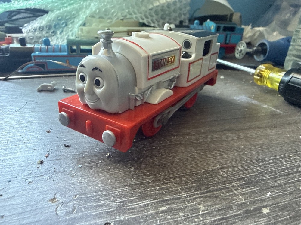 Thomas & Friends Trackmaster Stanley Motorized Engine 2009 Mattel Tested Works