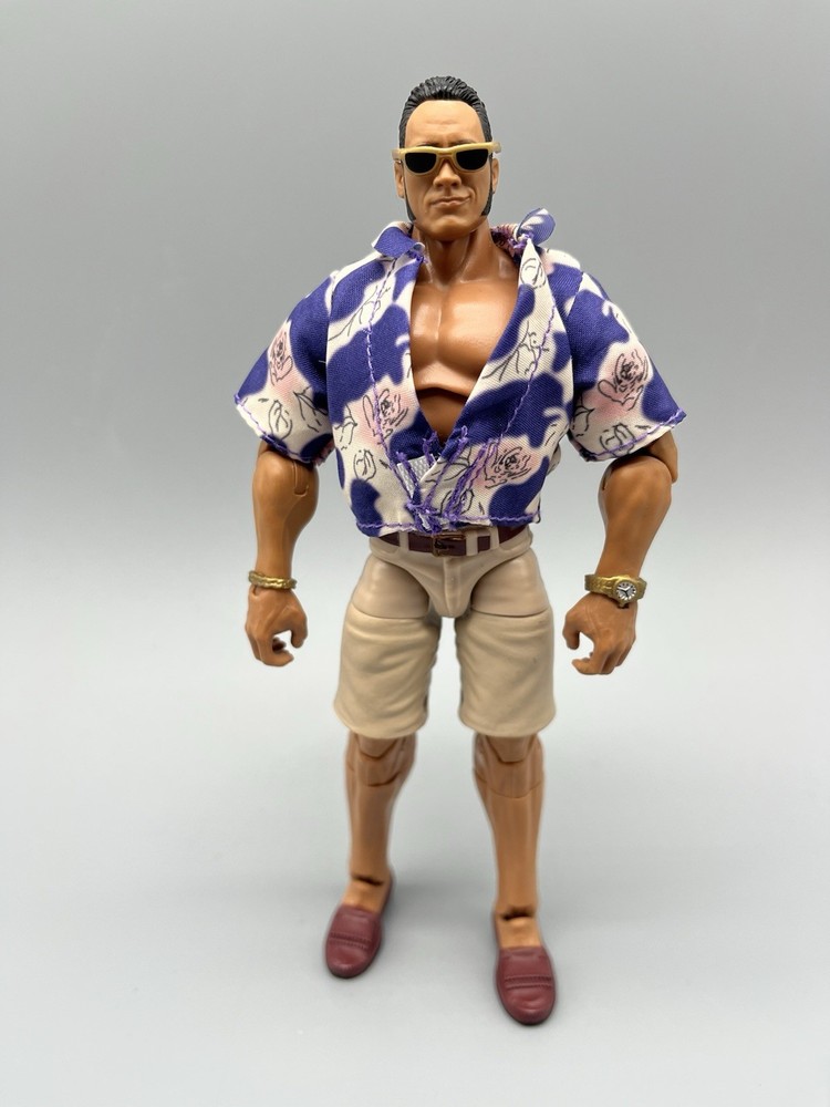 Mattel WWE Elite The Rock Action Figure From Maivia Legacy Three Pack