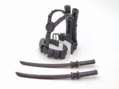 Custom 1:12 Ninja Load-Out Weapons and Accessory Set for 6″ GI JOE Classified