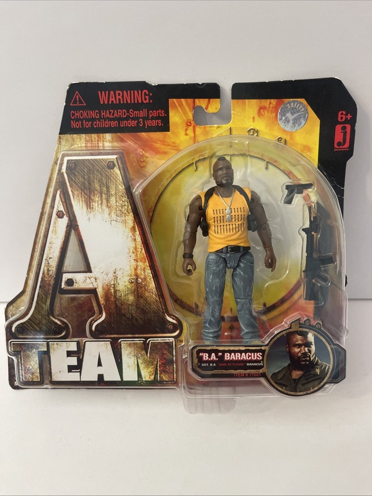 A-Team Movie B.A. Baracus Figure 2010 Jazwares Quinton Jackson NEW