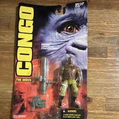 Congo the Movie 1995 Action Figures Karen Ross, Kahega Peter Elliot Monroe 1995