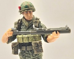 VIETNAM US ARMY Rifleman w/ Gear – Marauder GR 1:18 Scale 4″ GI Joe Type Figure