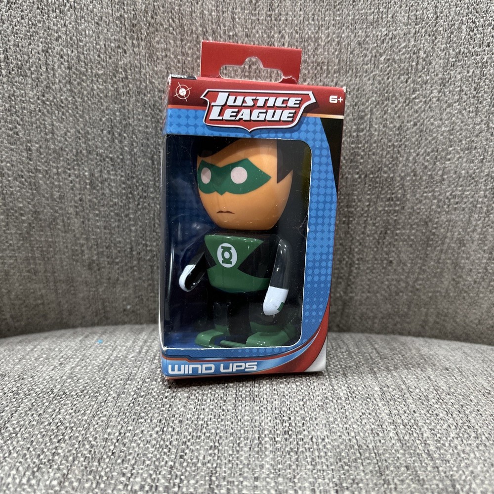 New DC Comics 3″ GREEN LANTERN Justice League Wind Ups by Bulls i Toy