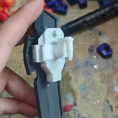 3D Print Back Armor Shield Shoulder Skirt Upgrade Kit For AOTP Prima Prime