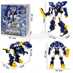 Miniforce Super Dino Power 2 Tarbo Storm T‑Rex Dinosaur Transform Action Figure