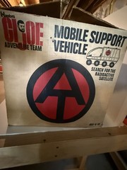 1972 G.I. Joe Adventure Team AT II Experimental Mobile Support Vehicle – W/Box