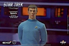 EXO-6 1/6 Star Trek Lt. Spock Leonard Nimoy “The Cage” Action Figure NEW SEALED