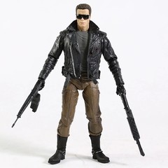 NECA Terminator T-800 Arnold Schwarzenegger Tech Noir / Police Station Assault 7
