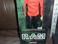 MEDICOM MATT REAL ACTION MAN RAM RED SHIRT AND 12 INCH 1/6 TH BOXED FIGURE