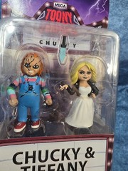 NECA Toony Terrors Chucky & Tiffany Child’s Play Action Figures 2-Pack Horror