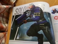 VIDEO GAMES FIGURE SPECIAL OVERWATCH SOLDIER: 76 INCLUDES SPECIAL EDITION BOOK