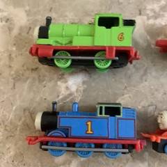 Vintage ERTL Thomas the Tank Engine Diecast Train Lot of 7 80s 90s Harold Gordon