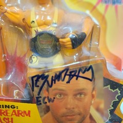 VTG 1999 Original San Francisco Toy Makers Signed ECW Rob Van Dam Action Figure