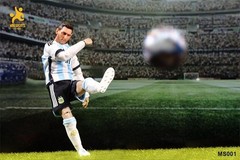 Lionel Messi Argentina Soccer 1/12 Action Figure Football MS Studio MS001 New
