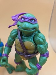 Vintage 1999 TMNT Playmates Lot of 3 Leonardo Donatello Splinter Loose