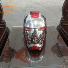 Cosplay AUTOKING Iron Man MK5 1:1 Wearable Voice-control Mask Helmet Halloween