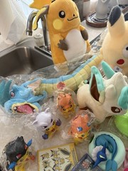 Huge Pokémon Collection Lot 70+ Items + 80+ Mini PVC Figures Plush Toys Bulk