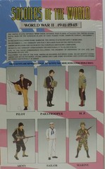 Hard to find 1996 K-Mart Exclusive. Solders Of The World Pilot. World War II 194