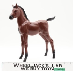 Thundercolt Horse Western Range Colt #2031B Johnny West Series Marx 10″ Vintage